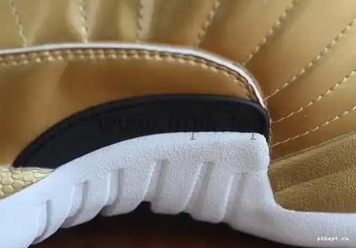 Authentic Air Gold 12 Jordan Pinnacle 0513